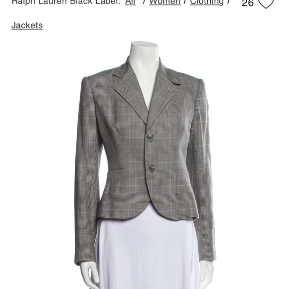 Ralph Lauren Black Label business skirt suit size 4 - Picture 7 of 12